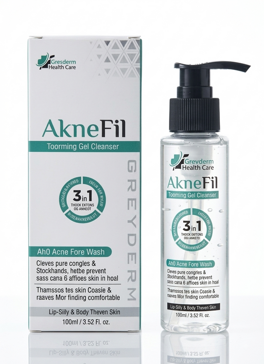AKNEFIL GEL CLEANSING FACEWASH